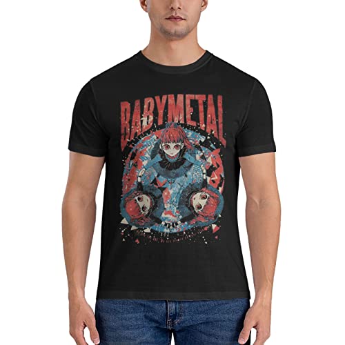 Baby-Metal Men's Shirt Casual Sports Men's Fashion Printed Shirt Crew Neck t Shirt von Generic