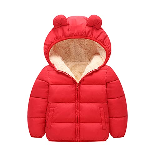 Baby Winter Mantel mit Kapuze Kinder Jacke Langarm Leicht Jacke 6 Monate-4 Jahre von Generic