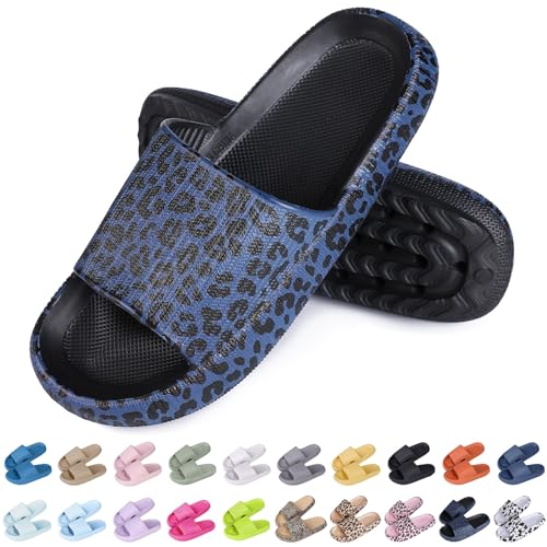 Badeschuhe Damen Cozislides Original Slippers Herren Super Weich Wolken Hausschuhe rutschfeste Badelatschen Sommer Cloud Slides Dicke Sohle Badeschlappen Gr.36-45 von Generic