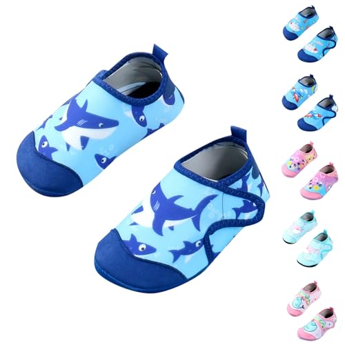 Badeschuhe Kinder Wasserschuhe Kleinkind Schwimmschuhe Strandschuhe rutschfeste Aquaschuhe mit Klettverschluss Wattschuhe Meerschuhe Barfussschuhe für Jungen Mädchen 22-35 Badeschuhe Kinder Wasserschuhe Kleinkind Schwimmschuhe Strandschuhe rutschfeste Aquaschuhe mit Klettverschluss Wattschuhe Meerschuhe Barfussschuhe für Jungen Mädchen 22-35 von Generic