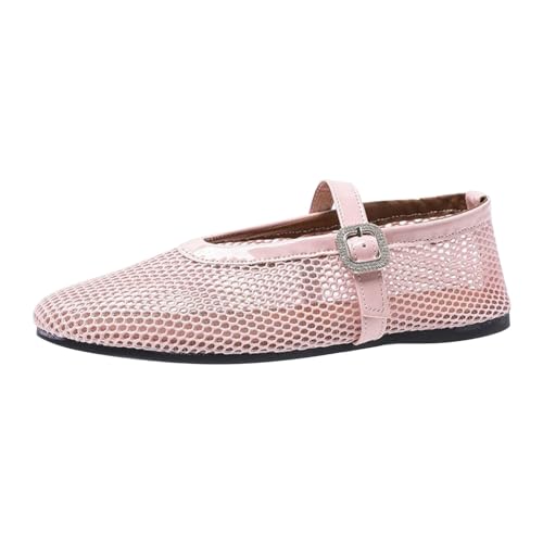 Ballerinas Damen Sommer Mary Jane Ballerina Schuhe Elegant und Bequem Halbschuhe Slip On Damenschuhe Flache Balerinaschuhe Frauen Sommerschuhe Brautschuhe Barfußschuhe Loafer Ballerinas Damen Sommer Mary Jane Ballerina Schuhe Elegant und Bequem Halbschuhe Slip On Damenschuhe Flache Balerinaschuhe Frauen Sommerschuhe Brautschuhe Barfußschuhe Loafer von Generic