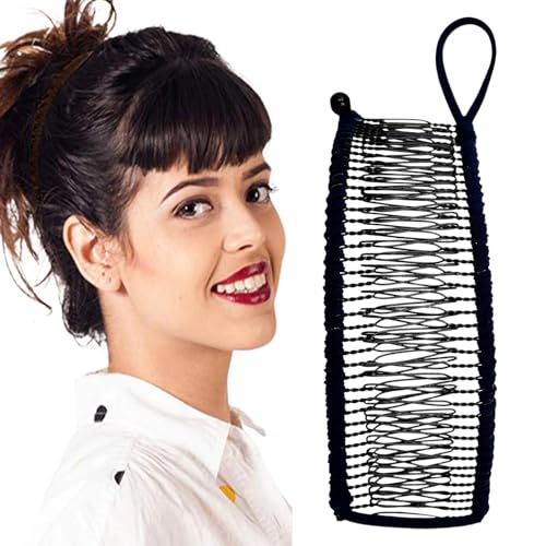 Bananenhaarklammer, Bananenclips für dickes Haar - Dicker Haar Pferdeschwanzhalter Vintage Kopfbedeckungen,Clincher Comb, Flache Frauen Klaue für Thanksgiving, Weihnachten, Muttertag von Generic