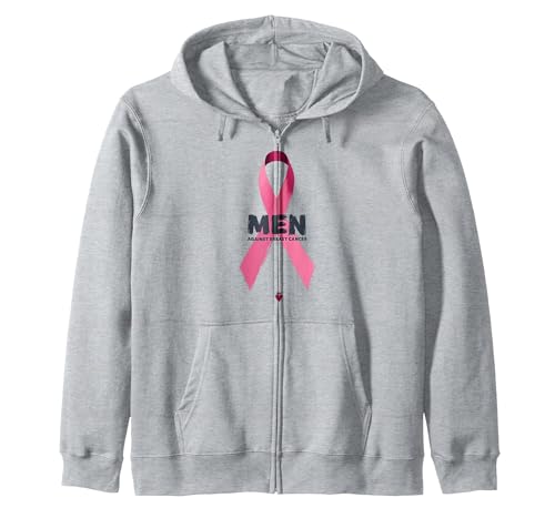 Band zur Unterstützung des Bewusstseins für Männer gegen Brustkrebs Kapuzenjacke, Unisex für Erwachsene, Grau Meliert, XXL Band zur Unterstützung des Bewusstseins für Männer gegen Brustkrebs Kapuzenjacke, Unisex für Erwachsene, Grau Meliert, XXL von Generic