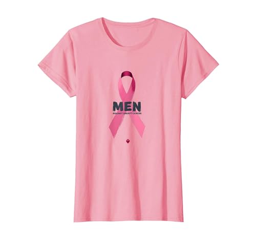 Band zur Unterstützung des Bewusstseins für Männer gegen Brustkrebs T-Shirt, Damen, Rosa, XS Band zur Unterstützung des Bewusstseins für Männer gegen Brustkrebs T-Shirt, Damen, Rosa, XS von Generic