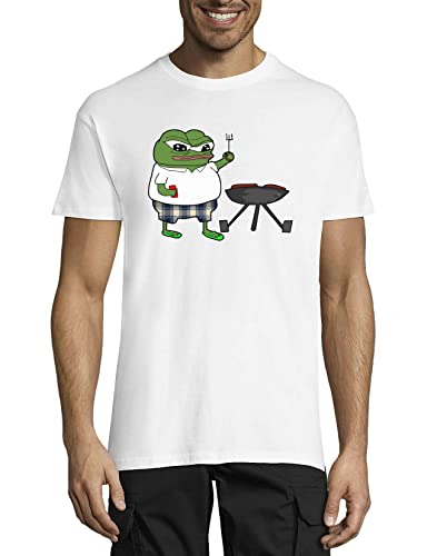 Banksy Street Art Rat Photographer Herren T-Shirt aus Baumwolle mit Rundhalsausschnitt Weiß XX-Large von Generic