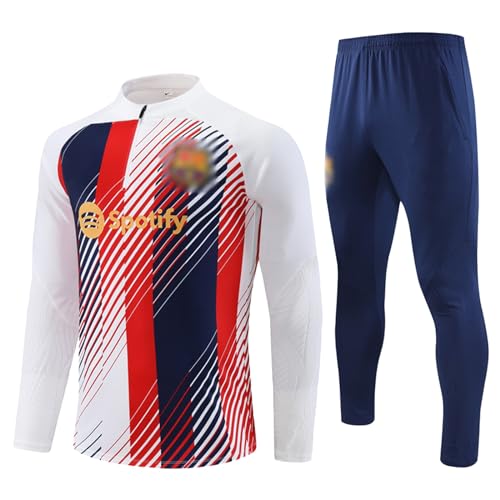 Barcelona Trainingsanzug Kinder Herren Barca Trainingsanzug 23/24 Barca Trainingsanzug Jacke Barcelona Trikot 23/24 Trikot Tracksuit Barcelona Barcelona Anzug von Generic