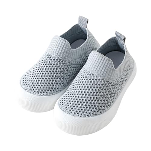 Barfuß Sneaker Kinder - Modische Atmungsaktiv Laufschuhe Leuchtschuhe Turnschuhe Slip On Laufschuhe Flach Dicker Boden rutschfest Trekking Wanderschuhe Tennisschuhe Fitnessschuhe Straßenlaufschuhe von Generic