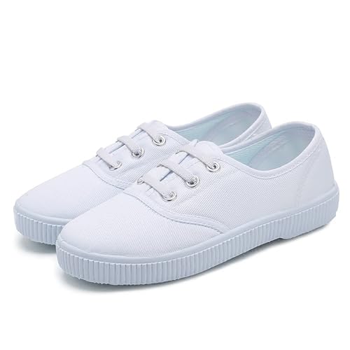 Barfuß Sportschuhe Kinder Mesh Atmungsaktiv Hallenschuhe Skating Travel Roller flach Dicker Boden rutschfest leicht Schnürung Klettverschluss Outdoor Fitness von Generic