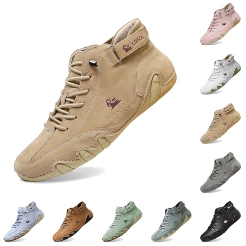 Barfußschuhe Herren rutschfest Bergexperten Schuhe Wildlederstiefel Wandern Geeignet Wasserdicht Wildlederstiefel Ergonomische Leicht Schmerzlindernder Große Größe Barfußschuhe Herren rutschfest Bergexperten Schuhe Wildlederstiefel Wandern Geeignet Wasserdicht Wildlederstiefel Ergonomische Leicht Schmerzlindernder Große Größe von Generic