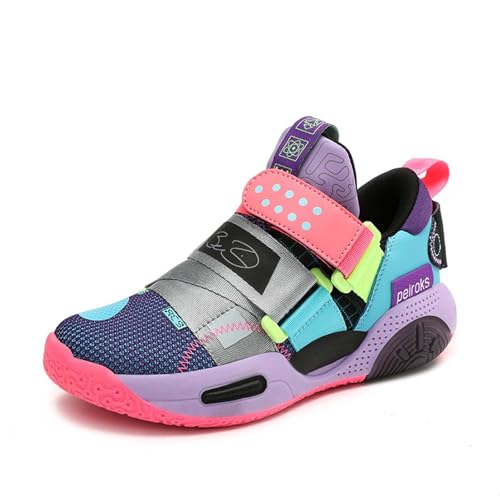 Barfussschuhe Kinder Sport Atmungsaktiv Straßenlaufschuhe Mesh Schnell Trocknend Straßenlaufschuhe Mesh Breite Wanderschuhe Dicker Boden rutschfest frühling Sommer Autumn von Generic
