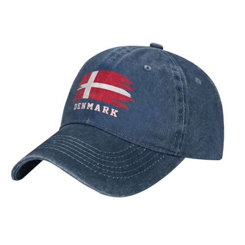 Baseball Cap Dänemark Flagge Dänen Patriotisch Trucker Hut Golf Caps Baseballkappe Trucker Hut Baseballmütze Für Outdoor Außenbereich Running von Generic