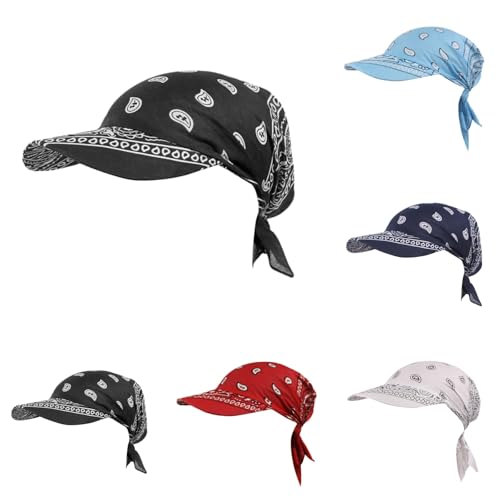 Baseball Cap Damen Waschbar Hut Slouch Mütze Longbeanie Sommer Kopftuch Schal Sommermütze Strand Bandana Meer Sonne Sonnenschutz Mütze Cotton Cap Baseballkappe von Generic