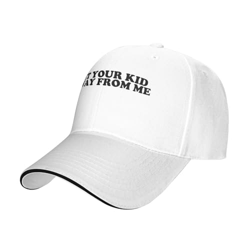 Baseball Cap Get Your Kid Away from Me Golf Caps Verstellbare Baseballmütze Lässig Baseballkappe Für Outdoor Reisen Außenbereich Baseball Cap Get Your Kid Away from Me Golf Caps Verstellbare Baseballmütze Lässig Baseballkappe Für Outdoor Reisen Außenbereich von Generic