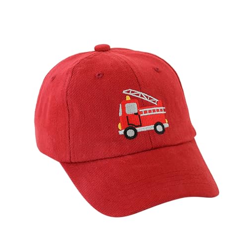 Baseball Cap Jungen Kinder Basecap Mädchen Cartoon Traktor Caps Sonnenhut Kids Mütze Snapback Cap Verstellbare Kappe Hut Sport Mütze für Reisen Sonnenhut UV Schutz Kinder Schirmmütze 2-5 Jahre von Generic