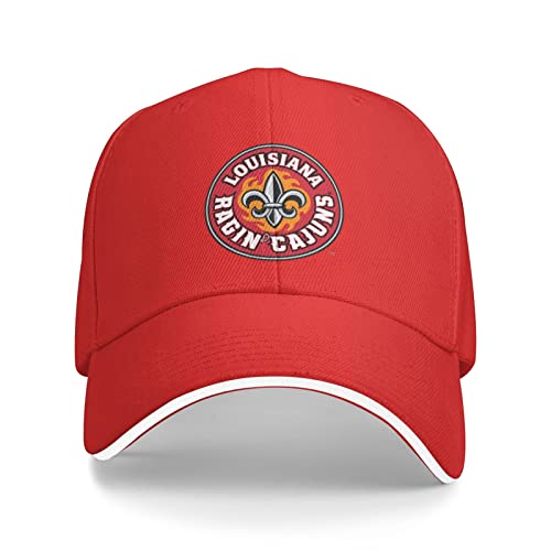 Baseball Cap Louisiana Ragin‘ Cajuns Baseballkappe Mode Trucker Hut Unisex Golf Caps Für Outdoor Running Außenbereich von Generic