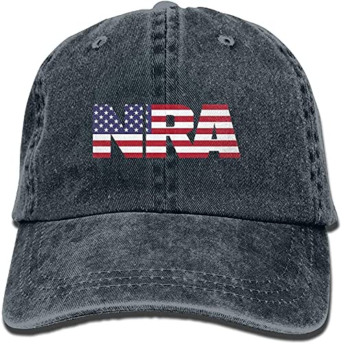 Baseball Cap NRA National Rifle Association Baseballkappe Unisex Trucker Hut Lässig Golf Caps Für Reisen Running Outdoor von Generic