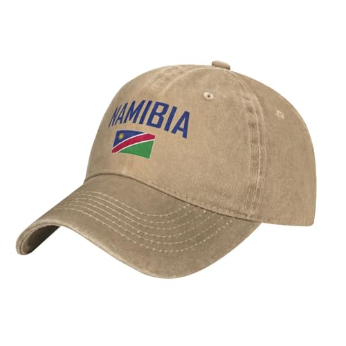 Baseball Cap Namibia Flagge Vintage Patriotisch Golf Caps Baseballmütze Baseballkappe Baseballkappe Trucker Hut Für Running Reisen Außenbereich von Generic