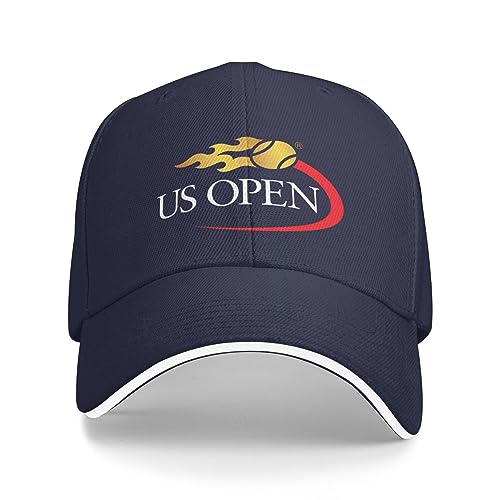 Baseball Cap Us Open Tennis Sandwich Trucker Hut Verstellbare Baseballkappe Lässig Golf Caps Für Außenbereich Outdoor Reisen von Generic