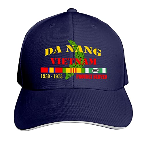 Baseball Cap Vietnam-Veteran Da Nang Golf Caps Einstellbare Baseballmütze Sport Baseballkappe Für Außenbereich Outdoor Running von Generic