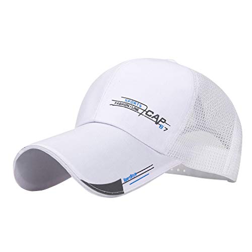 Basecap Unisex Freizeit Cap Herren und Damen Baseballkappen Sonnenhut für Outdoor-Aktivitäten Cotton Soft Hats Sun Caps Casual Snapback Unisex Running Caps Für Schnelltrocknend Basecap von Generic