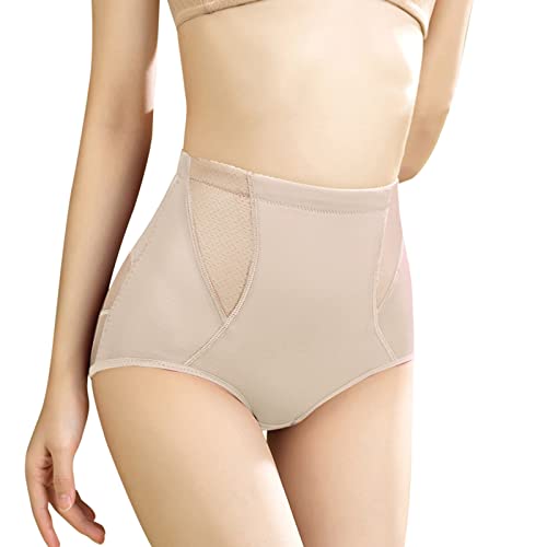 Bauchweg Unterhose Damen, Shapewear Damen Bauchweg,Miederhose Hohe Taille Shapewear Bauch-Weg-Effekt Formt Sofort Elastisch Body Shaper Höschen Nahtlose Unterwäsche A von Generic