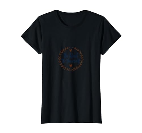 Be Kind to Yourself - Inspirierendes Selbstpflege-Zitat T-Shirt, Damen, Schwarz, XS von Generic