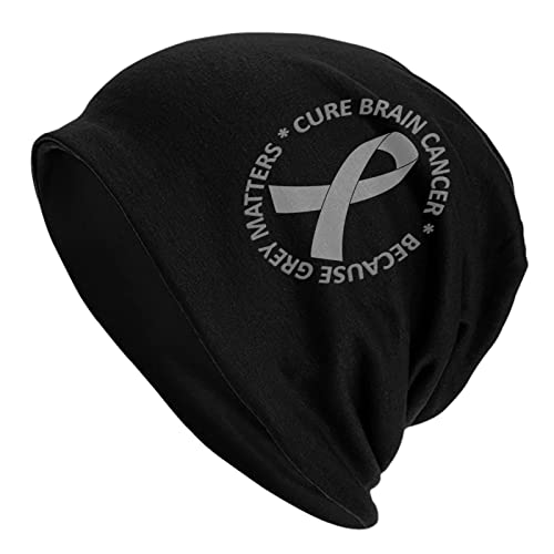 Beanie Mütze Bewusstsein Für Hirnkrebs. Hirntumor Strickmütze Unisex Weich Für Running Camping Wandern von Generic