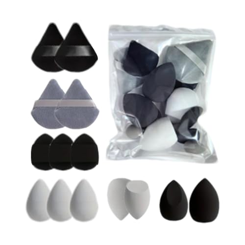 Beauty-Schwamm-Set – Weicher Make-up-Applikator-Blender | Foundation- & Concealer-Quaste für Creme, Puder & Lidschatten, Kosmetik-Geschenkset für Frauen & Teenager Beauty-Schwamm-Set – Weicher Make-up-Applikator-Blender | Foundation- & Concealer-Quaste für Creme, Puder & Lidschatten, Kosmetik-Geschenkset für Frauen & Teenager von Generic