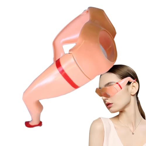 Beine & Gesäß Sonnenbrillen - lustige Kostümzubehör | Gag Geschenk für Männer und Frauen | Lustige Partybrillen für Halloween, Neujahr, Karneval | Perfekte Witzbrille für Erwachsene, einzigartige von Generic
