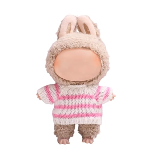 Bekleidung Für La Pullover 15Cm Puppe Original Plüsch Bekleidung Diy Outfit Für Lab Puppen Clothes,Design Süßes Plüschpuppe Puppenbekleidung Perfektes Geschenk Für,Mädchen Und Sammler（3-A） von Generic