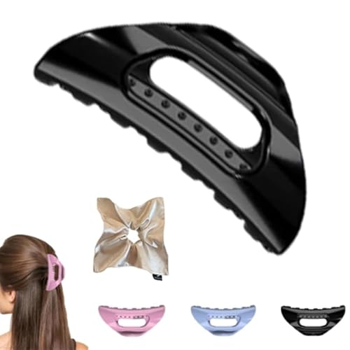 Bequeme Haarklammer für Damen, Acryl, französische Wolken-Haarnadel, weich und flexibel, ultraleicht, rutschfest, für den täglichen Gebrauch, leicht zu greifen und langfristige Fixierung für dickes von Generic