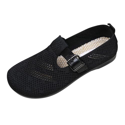 Bequeme Sommerschuhe Damen Walkingschuhe Mit Metall Verstellbare Flach Breite Füße Trekkingschuhe Weichen Sohlen Leichte Mesh Laufschuhe rutschfeste Mode Freizeitsandale Sommerschuhe Bequeme Sommerschuhe Damen Walkingschuhe Mit Metall Verstellbare Flach Breite Füße Trekkingschuhe Weichen Sohlen Leichte Mesh Laufschuhe rutschfeste Mode Freizeitsandale Sommerschuhe von Generic