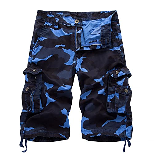 Bermuda Shorts Herren Camouflage Kurze Hose Sommer Cargo Shorts Baumwolle Arbeitsshorts Outdoor Casual Sportshorts Bequem Baggy Laufshorts Elastische Gym Shorts Legere Alltägliches Standhosen Bermuda Shorts Herren Camouflage Kurze Hose Sommer Cargo Shorts Baumwolle Arbeitsshorts Outdoor Casual Sportshorts Bequem Baggy Laufshorts Elastische Gym Shorts Legere Alltägliches Standhosen von Generic