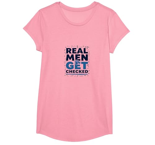 Bewusstsein für Prostatakrebs: Echte Männer Werden überprüft T-Shirt, Girls, Rosa, XS Bewusstsein für Prostatakrebs: Echte Männer Werden überprüft T-Shirt, Girls, Rosa, XS von Generic
