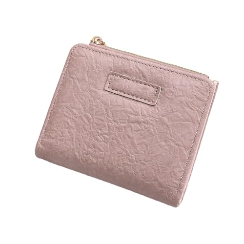 Bifold Wallet Women - Multi Card Wallet Case Wallet Case Wallet with ID Window Wallet - Stylish Large Card Case Purse with ID Window, Card Wallets with Zipper Pocket for Women, rose, Refer to von Generic