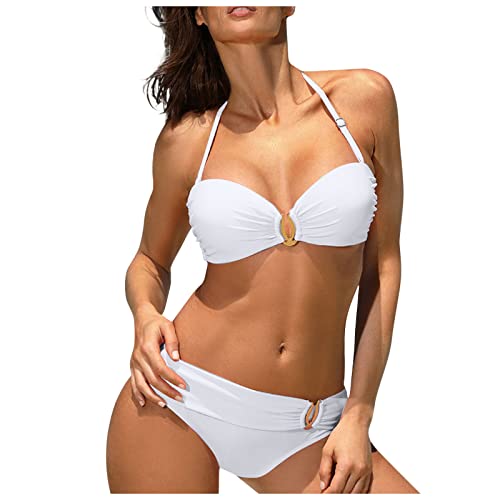 Bikini Damen Set Bandeau Bikini Set Bikini Slip Damen Neckholder Bikini Damen Set Bauchweg Tankini Trainingsshirt Herren Bikini-Set bedrucktes dreiteiliges Strandabnutzungs-heißes von Generic