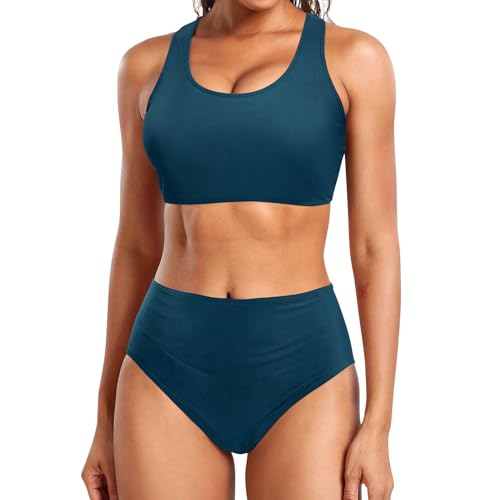 Bikini mit Shaping Effekt Damen Kleider elegant Bandeau top italienische Strandkleider Two Piece Set Women Damen Jumpsuit elegant Bikini schwarz Damen Abendkleider lang mit ärmeln Mommy von Generic