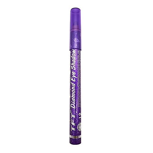 Blauer Lidschatten Kugelschreiber Lid für Auge im Schatten 1 Seiwormien-Stift Highlighter liegend und 2 Lidschatten Glitzer Schminken (L, One Size) von Generic