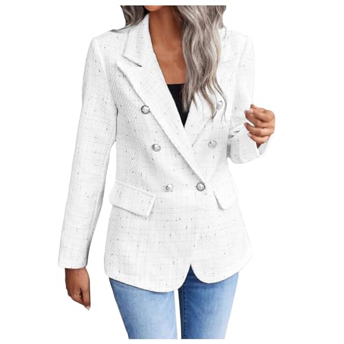 Blazer Damen, Jackett Damen Sweatblazer Frühling, Open Front Einfarbig Frühlingsjacke Blaser Jacke Dünne Sommerjacke Business Outfit Casual Damenblazer Modische Vintage Blazer Anzug Frauen Festlich Blazer Damen, Jackett Damen Sweatblazer Frühling, Open Front Einfarbig Frühlingsjacke Blaser Jacke Dünne Sommerjacke Business Outfit Casual Damenblazer Modische Vintage Blazer Anzug Frauen Festlich von Generic