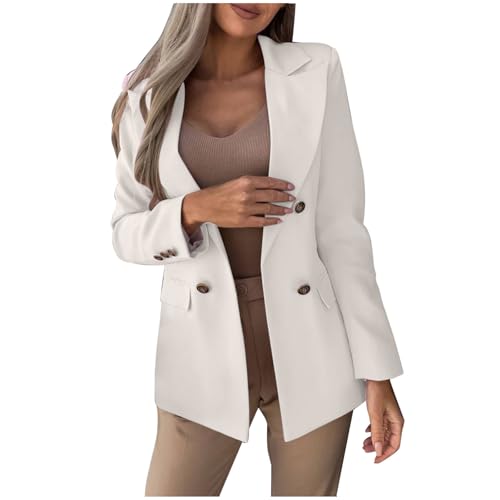 Blazer Damen Elegant Sportlich Longblazer Jacke Business Casual Mantel Büro Arbeit Anzug Leicht Oversize Blazer Lang Trenchcoat Anzugjacke Open Front Damenanzug Einfarbig Blazerjacke Blazer Damen Elegant Sportlich Longblazer Jacke Business Casual Mantel Büro Arbeit Anzug Leicht Oversize Blazer Lang Trenchcoat Anzugjacke Open Front Damenanzug Einfarbig Blazerjacke von Generic