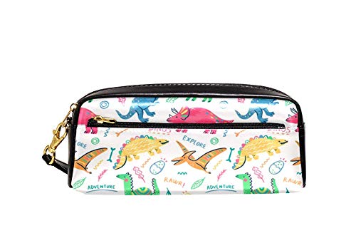 Bleistift Beutel Rawr Dinosaurier-Abenteuer Briefpapier Tasche Praktischem Stiftetasche Große Kapazität Pencil Case Für Schulsachen Studenten Büro von Generic