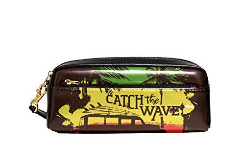 Bleistift Beutel Sommerurlaub An Der Tropischen Strandküste Federmäppchen Premium Bleistiftetui Tragbar Stifthalter Für Büro College-Studenten Jungen von Generic