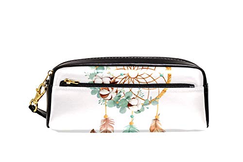 Bleistift Beutel Traumfänger Mit Baumwollblume Stiftemappe Premium Stiftetasche Mit Reißverschluss Federmäppchen Für Mädchen Schule Studenten von Generic