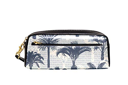 Bleistift Beutel Tropische Bananenpalme Bleistift Tasche Mit Reißverschluss Federmäppchen Tragbar Bleistiftetui Für Mädchen Büro Schulsachen von Generic