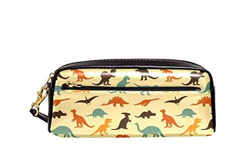 Bleistift Tasche Farbige Dinosaurier Stiftetasche Stylisches Tasche Große Kapazität Make-Up Tasche Für Damen Büro Schule von Generic