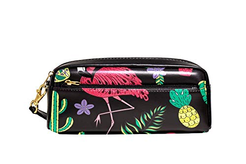 Bleistiftetui Flamingo-Cactus-Applapine Stiftetasche Große Kapazität Bleistift Tasche Tragbar Federmappe Für Damen Jungen Schulsachen von Generic