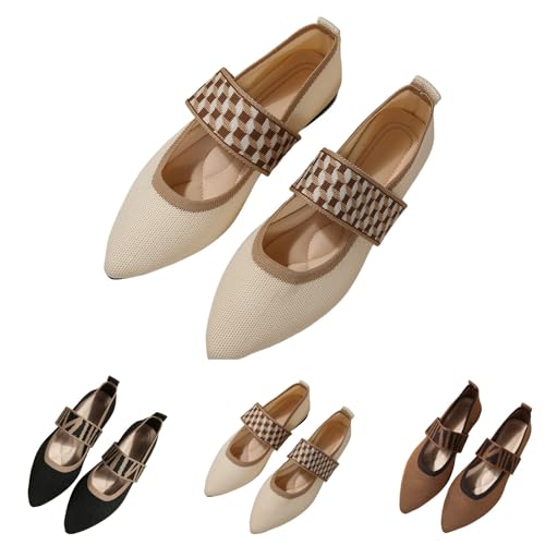 Blitzangebote des Tages Ballerinas Damenschuhe Walkingschuhe Spitze Netzstoff Schlupfschuhe Leicht rutschfest Flach Schuhe Gestrickt Atmungsaktiv Pantoletten Lightweight Barfußschuhe Elegant Loafer Blitzangebote des Tages Ballerinas Damenschuhe Walkingschuhe Spitze Netzstoff Schlupfschuhe Leicht rutschfest Flach Schuhe Gestrickt Atmungsaktiv Pantoletten Lightweight Barfußschuhe Elegant Loafer von Generic