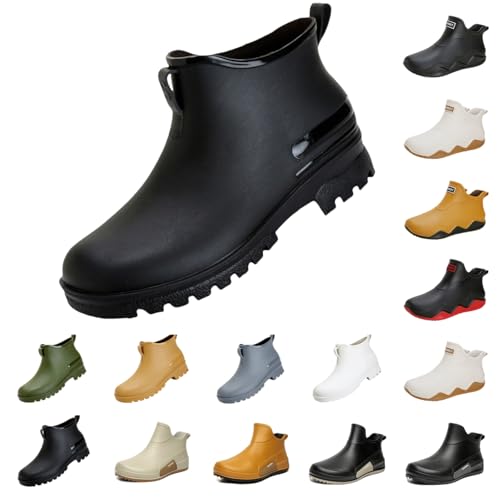 Blitzangebote des Tages Gummistiefel Damen Kurz Bunt Wasserdicht Gummistiefel Damen Herren Halbhoch Stiefeletten rutschfeste Regenstiefel Hiking Flach Safety Reitschuhe Bequeme Schick Elastische Blitzangebote des Tages Gummistiefel Damen Kurz Bunt Wasserdicht Gummistiefel Damen Herren Halbhoch Stiefeletten rutschfeste Regenstiefel Hiking Flach Safety Reitschuhe Bequeme Schick Elastische von Generic