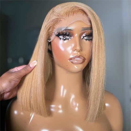Blonde Gerade Echthaar-Perücke, 13 X 6, 13 X 4 HD, Transparente Spitze-Frontal-Perücken Für Frauen, Vorgezupft Blonde Gerade Echthaar-Perücke, 13 X 6, 13 X 4 HD, Transparente Spitze-Frontal-Perücken Für Frauen, Vorgezupft von Generic