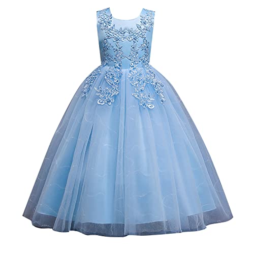 Blumensmädchenkleid Prinzessin Mädchen Kleidfestliches Kinder Festzug Partykleid Kleider Hochzeit Madchen Kleid Prinzessinkleid Festliche+mädchenkleider von Generic